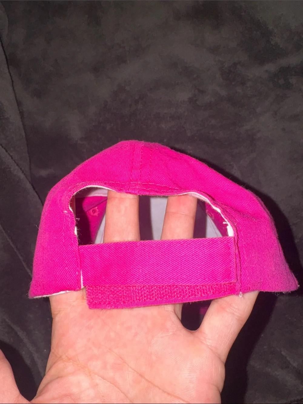 L.O.L. Surprise! Hot Pink & Light Pink Glitter 'Be A Queen' Cap